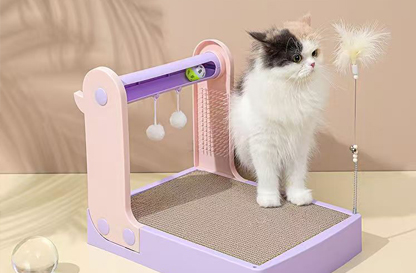 Las tres funciones principales de los rascadores para gatos