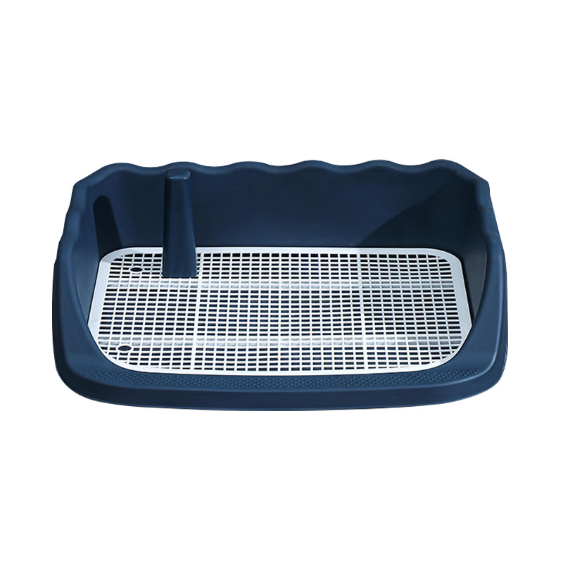 Baño para perros a prueba de salpicaduras, cercado, elevado y ampliado, con pilar