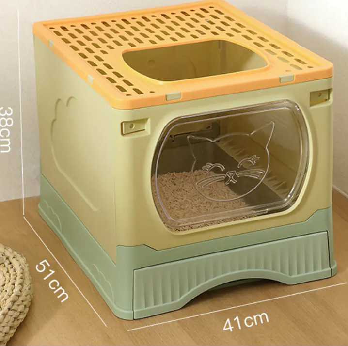¿A los gatos les gusta la caja de arena plegable?